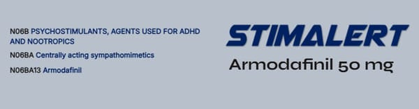 StimAlert Armodafinil Tablets 50 mg | Aston Sequoia