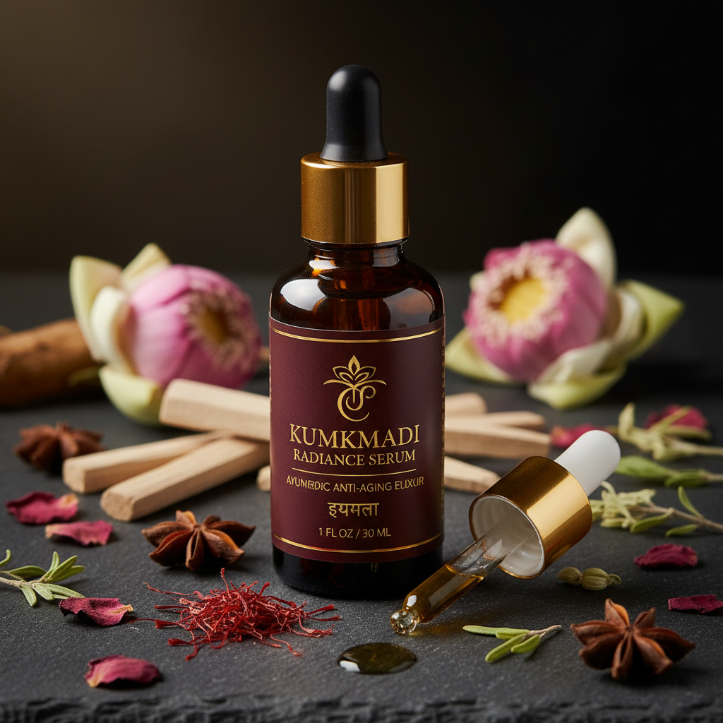 Vedhanya Elixirs Kumkumadi Anti-Aging Serum