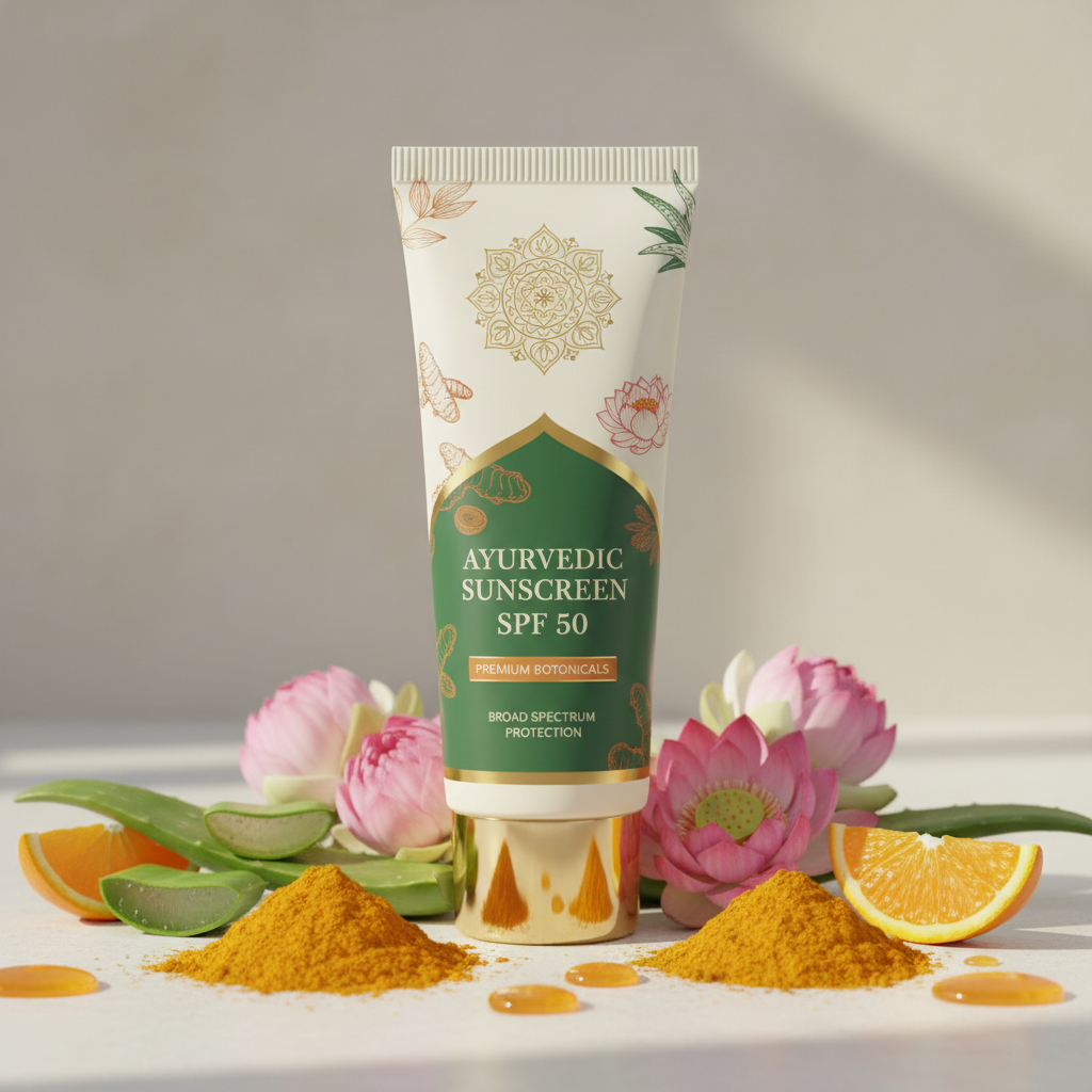 Vedhanya Elixirs Ayurvedic Sunscreen SPF 50