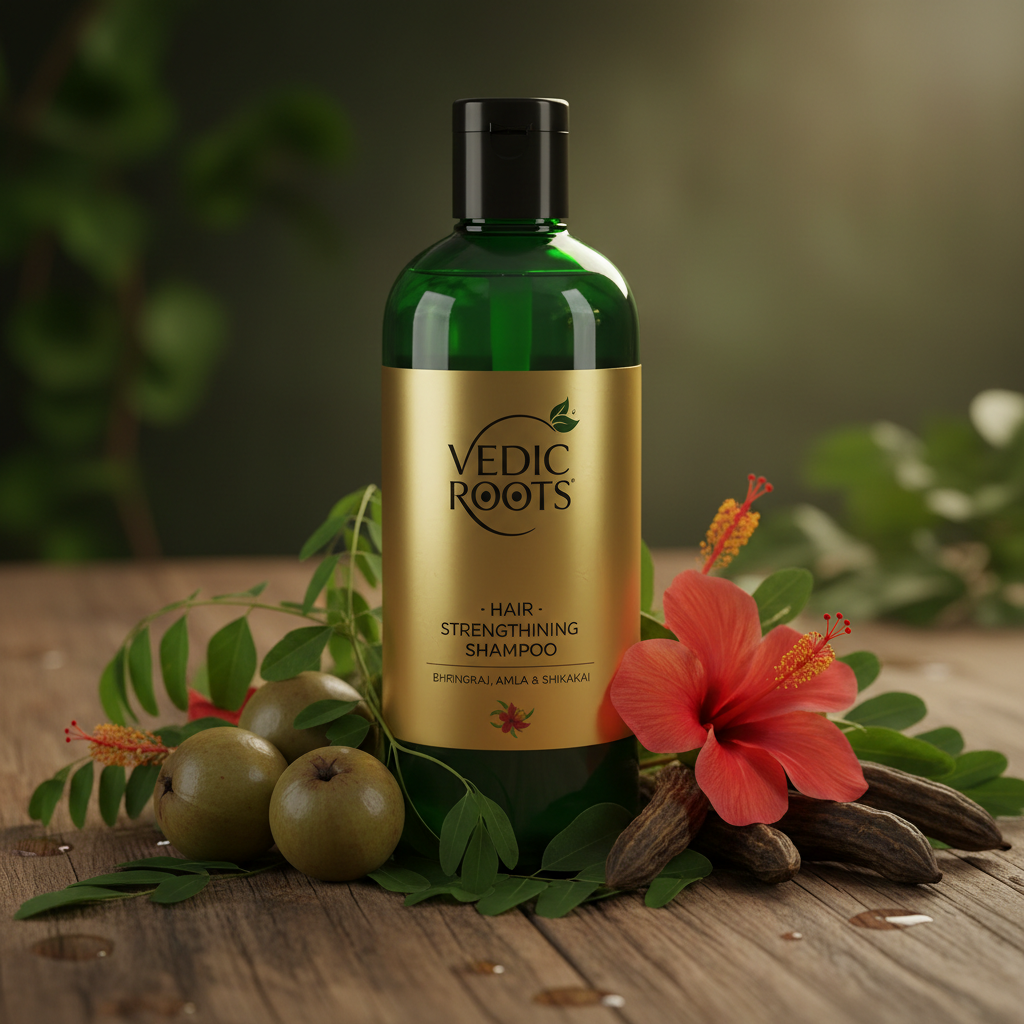 Vedhanya Elixirs Ayurvedic Hair Strengthening Shampoo