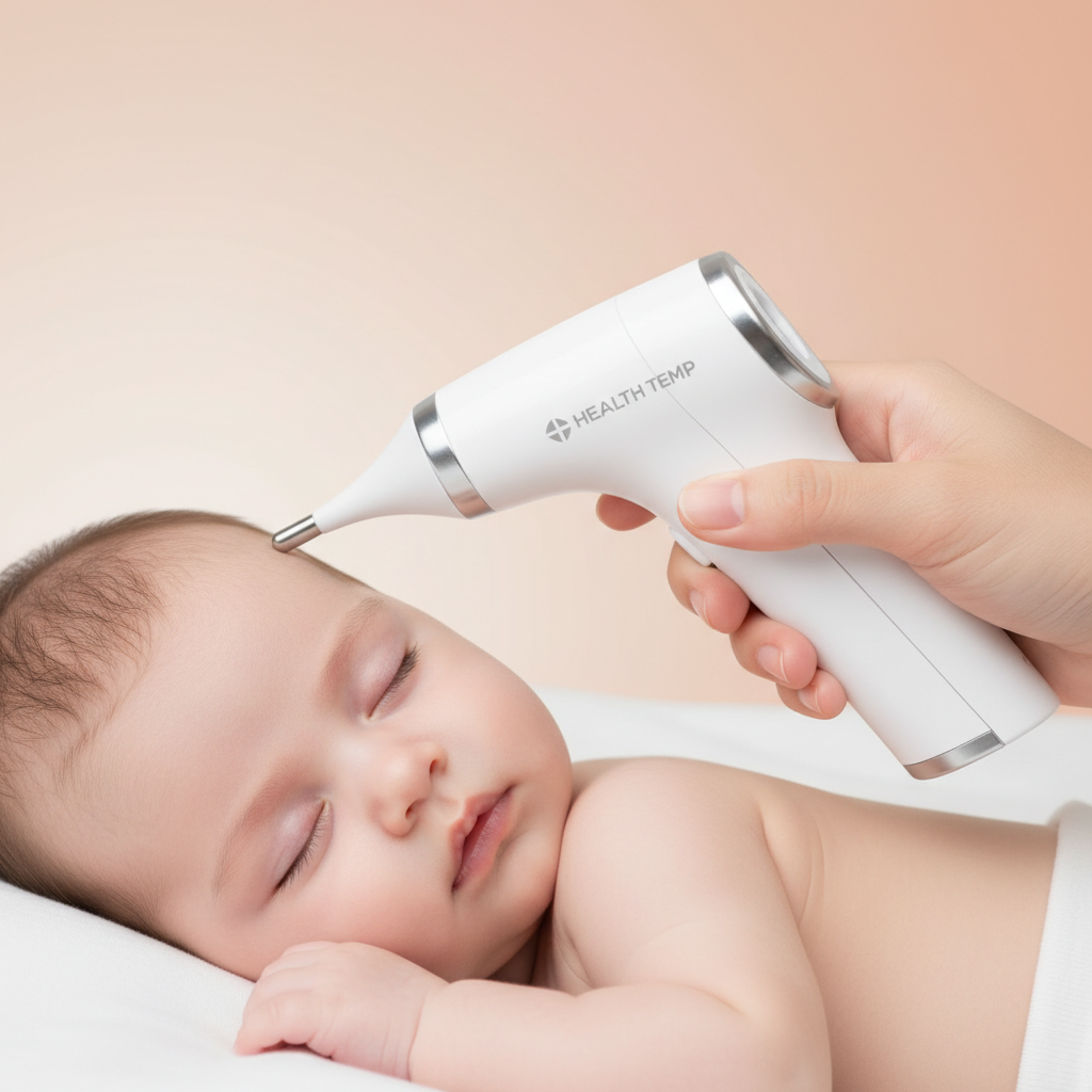 Thermometer In Use